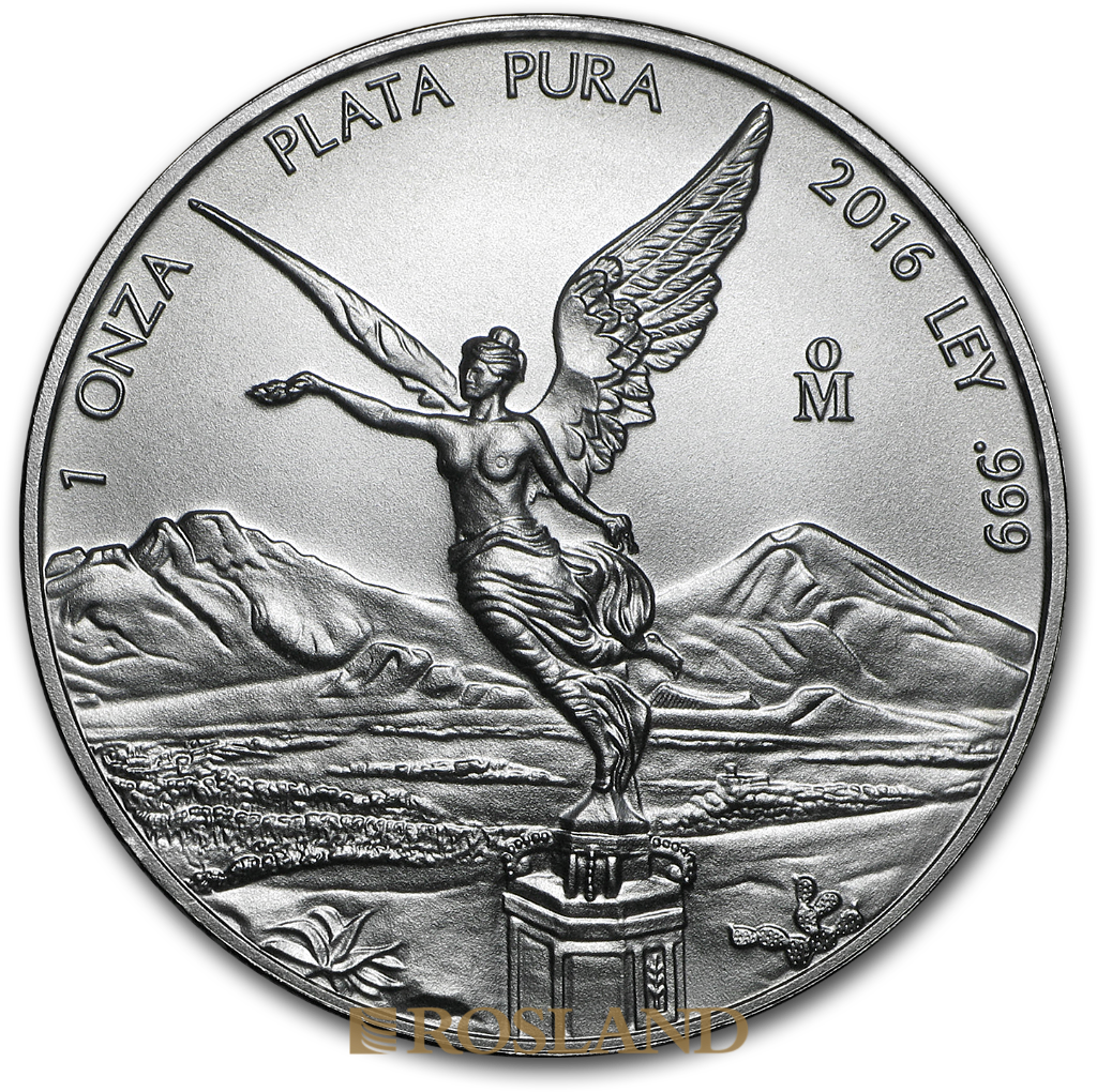 1 Unze Silbermünze Mexican Libertad 2016