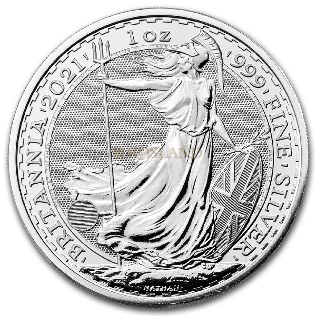 1 Unze Silbermünze Britannia 2021
