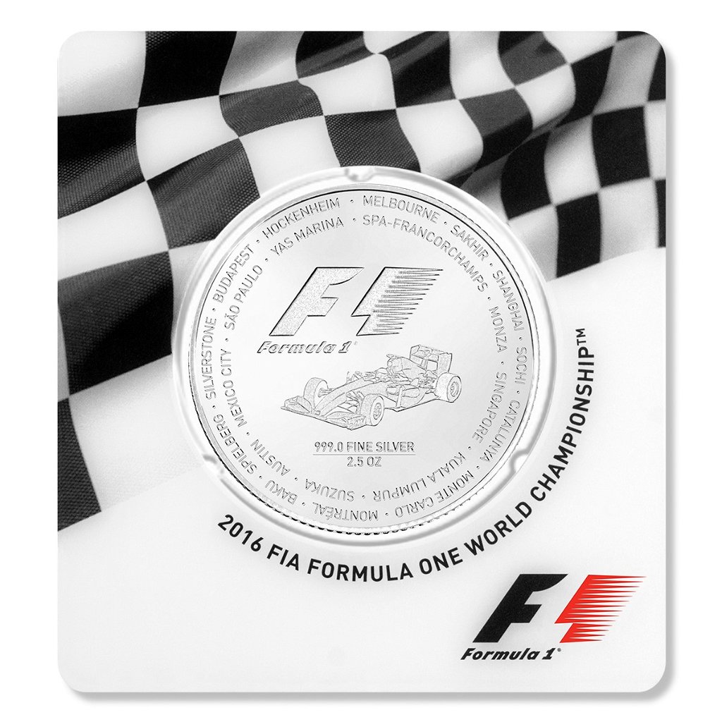 5 Unzen Formel 1® Set 2016 PP (Box, Zertifikat)