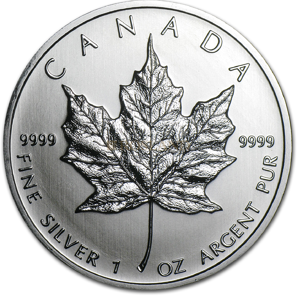 1 Unze Silbermünze Kanada Maple Leaf 2011