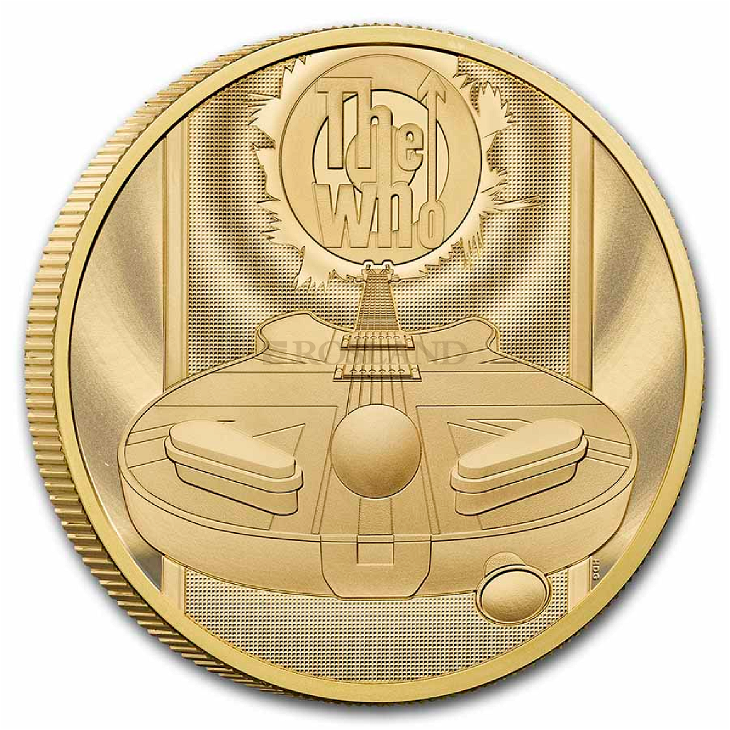 2 Unzen Goldmünze GB Musiklegenden - The Who 2021 PP (Box, Zertifikat)