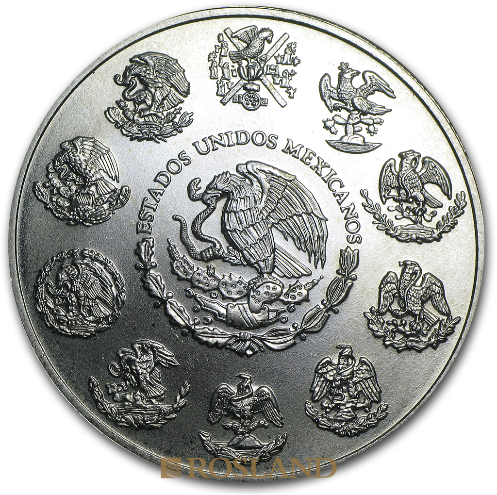 1 Unze Silbermünze Mexican Libertad 2003