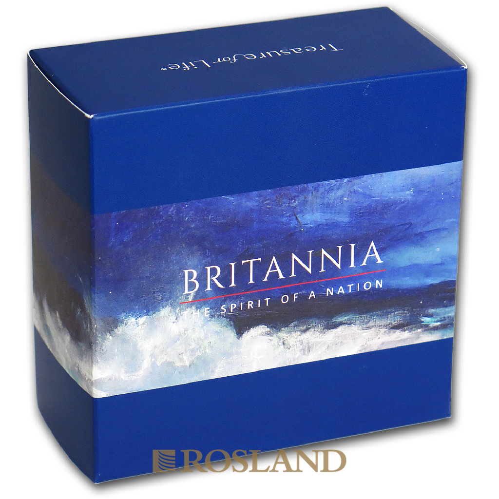 1/4 Unze Platinmünze Britannia 2019 PP (Box, Zertifikat)