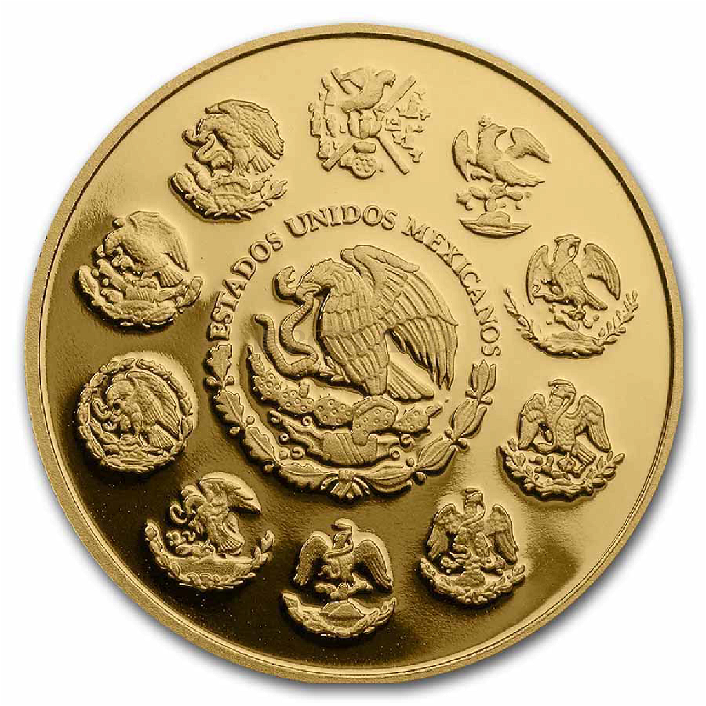 1,9 Unzen 5 Goldmünzen Set Mexican Libertad 2023 PP (Box, Zertifikat)