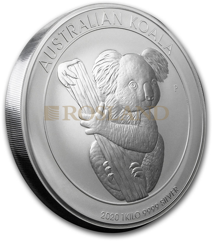 1 Kilogramm Silbermünze Koala 2020
