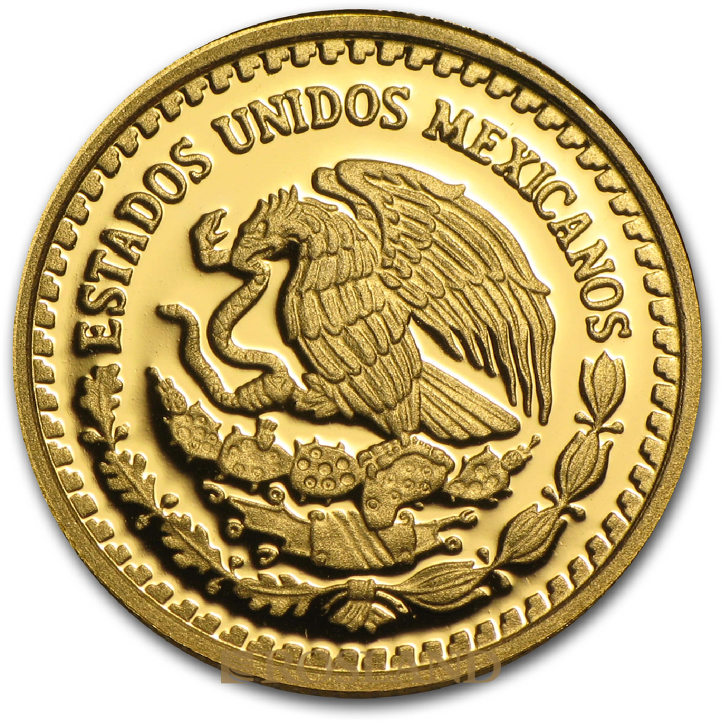 1,9 Unzen 5 Goldmünzen Set Mexican Libertad 2014 PP (Box, Zertifikat)