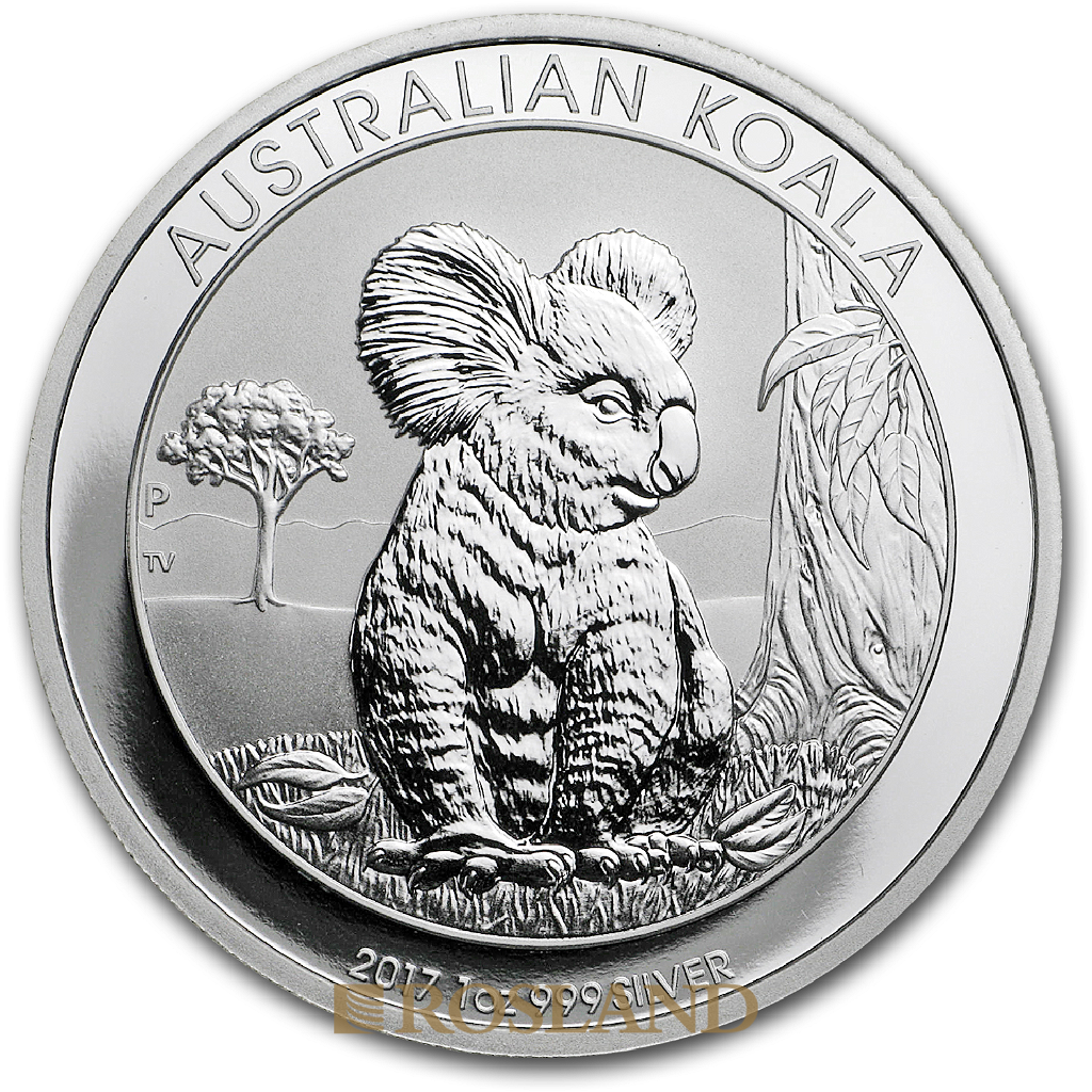 1 Unze Silbermünze Koala 2017