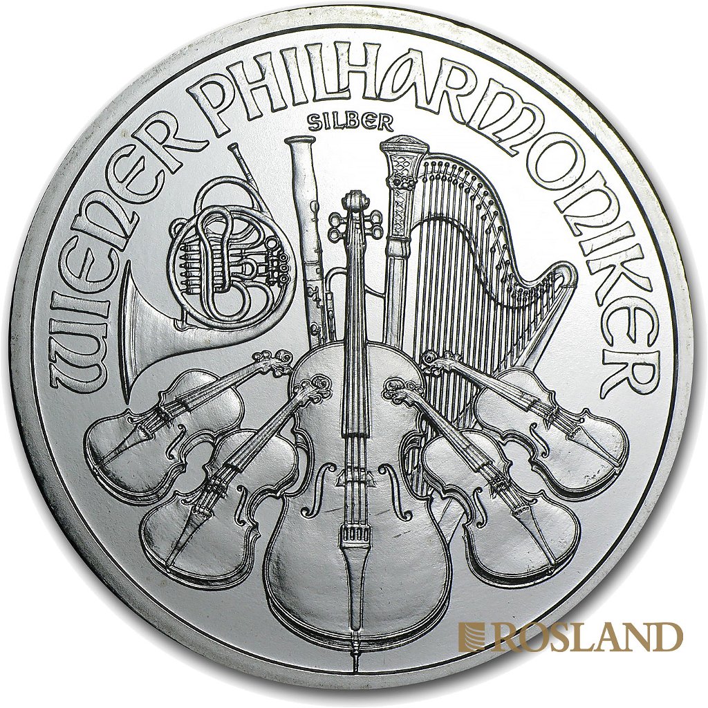 1 Unze Silbermünze Wiener Philharmoniker 2009