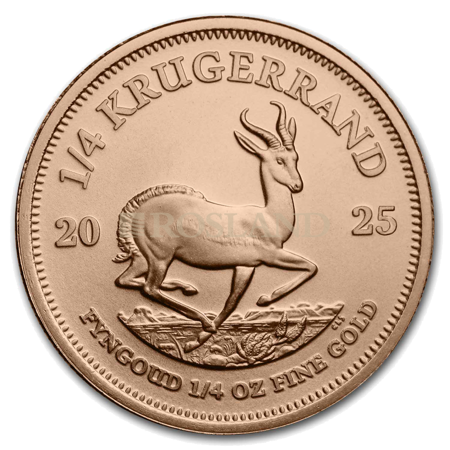 1/4 Unze Goldmünze Krügerrand 2025
