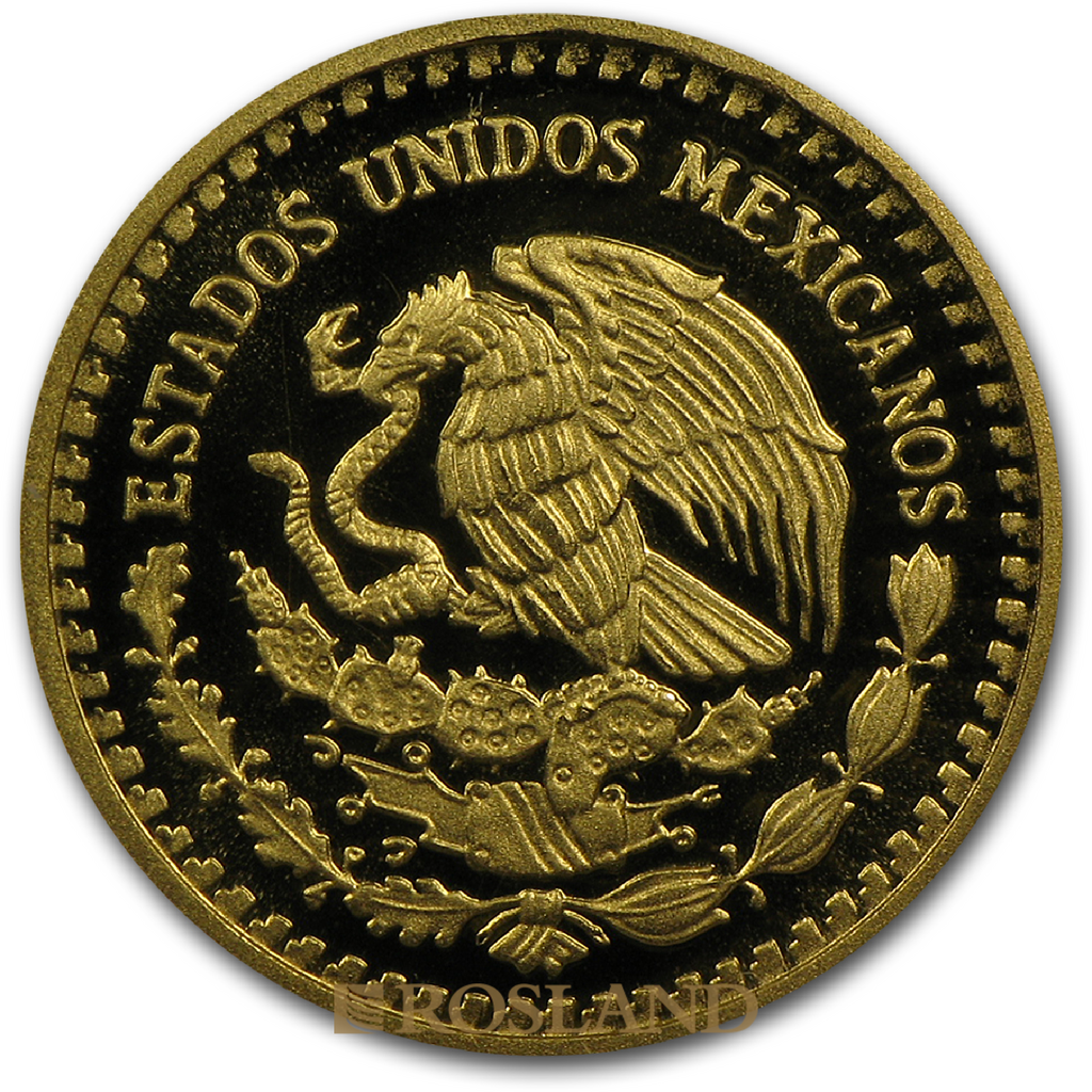 1,9 Unzen 5 Goldmünzen Set Mexican Libertad 2011 PP (Box, Zertifikat)