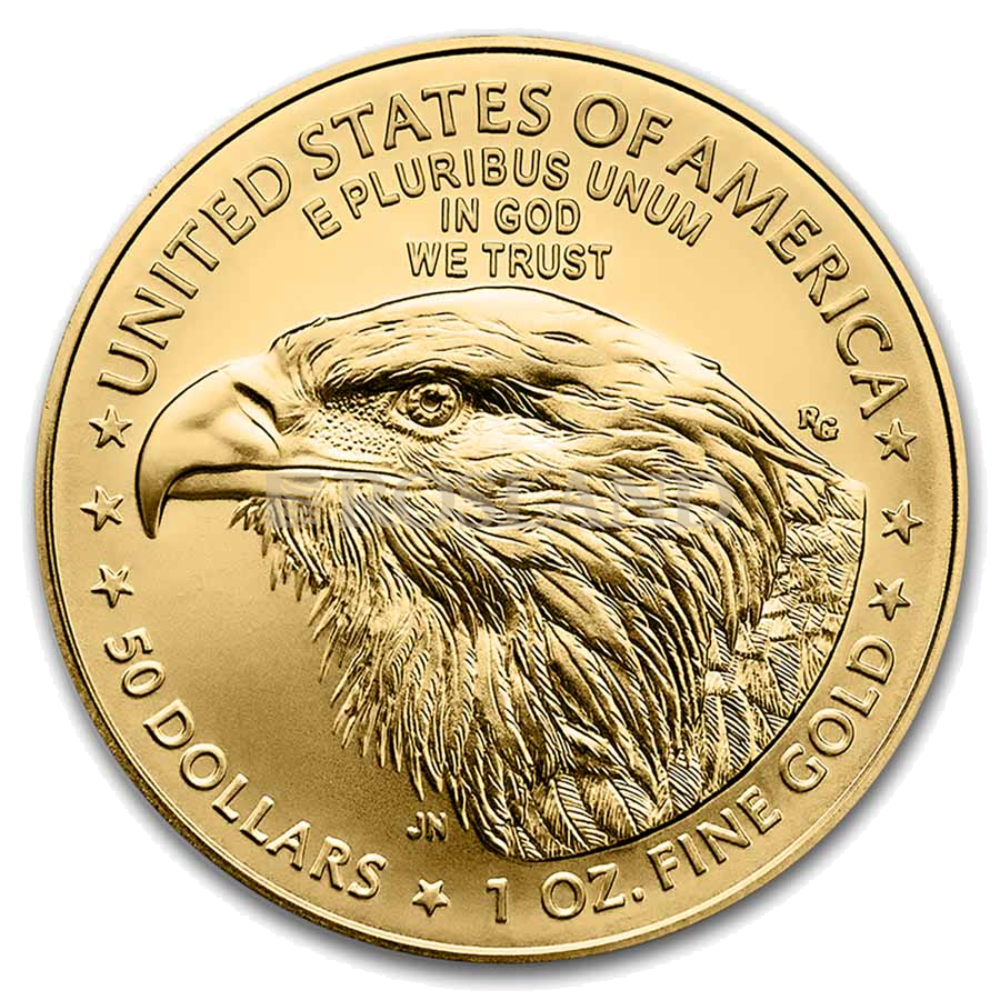 1 Unze Goldmünze American Eagle W 2025 PCGS MS-70 First Strike