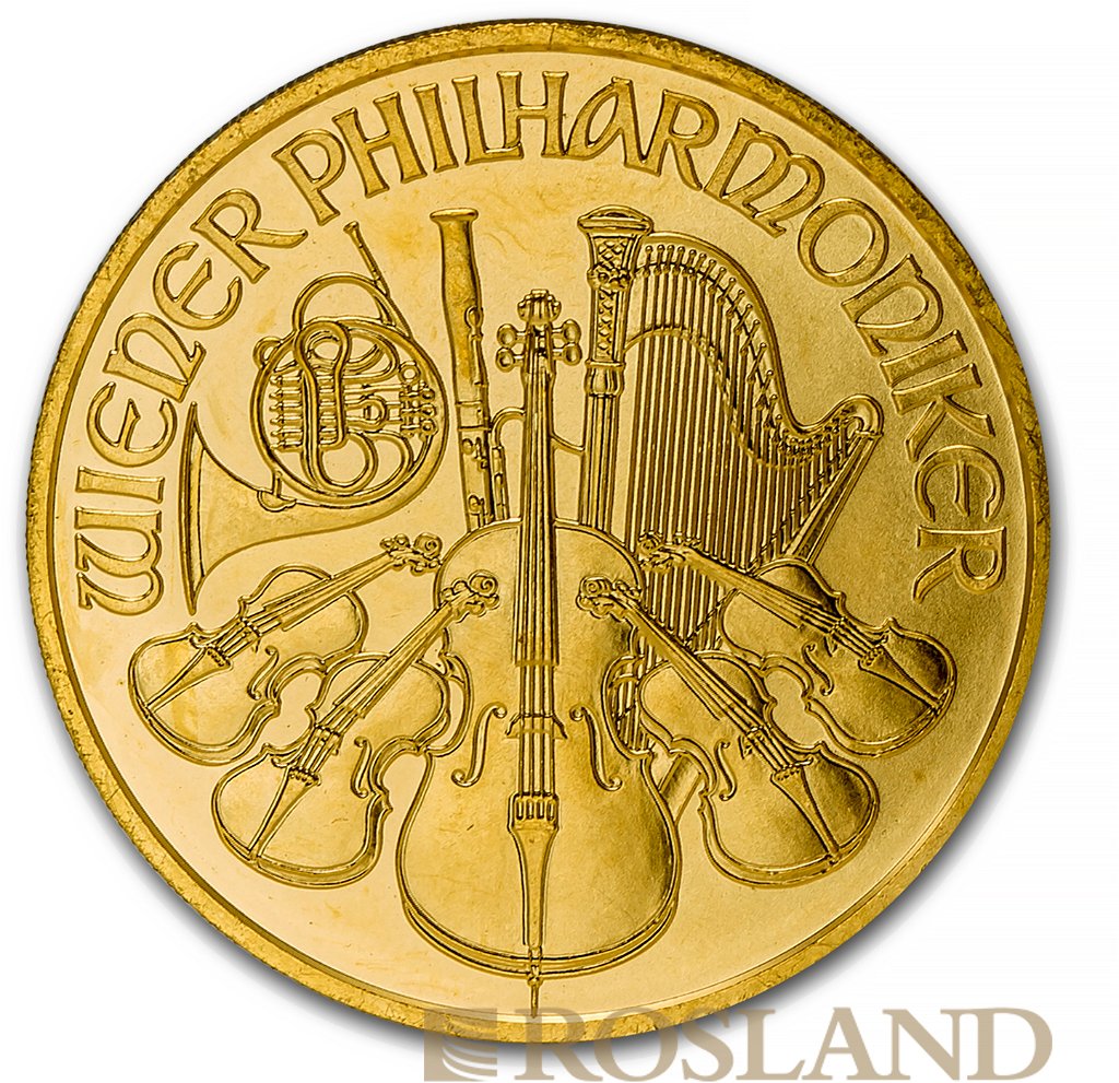 1 Unze Goldmünze Wiener Philharmoniker 2009