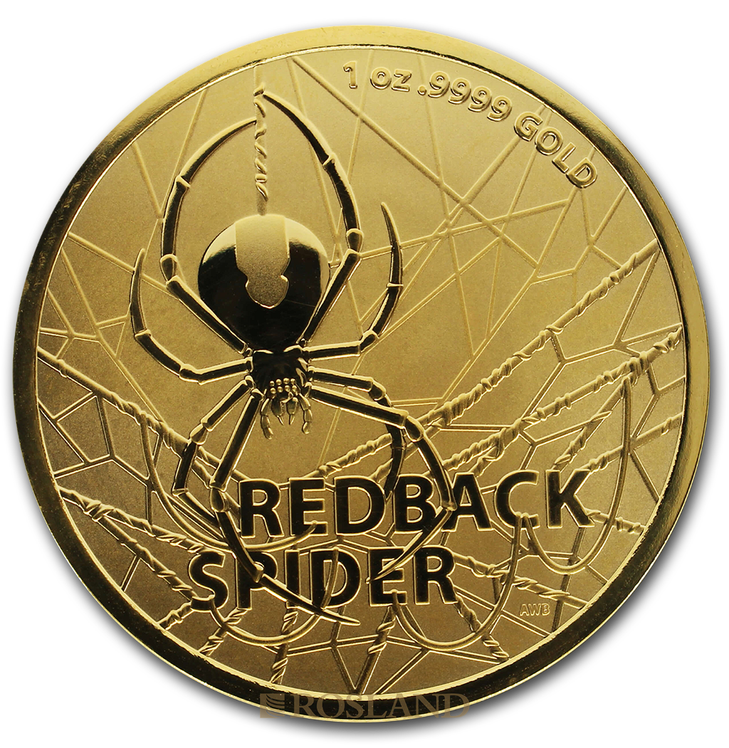 1 Unze Goldmünze RAM Redback Spider 2020 (Box, Zertifikat)
