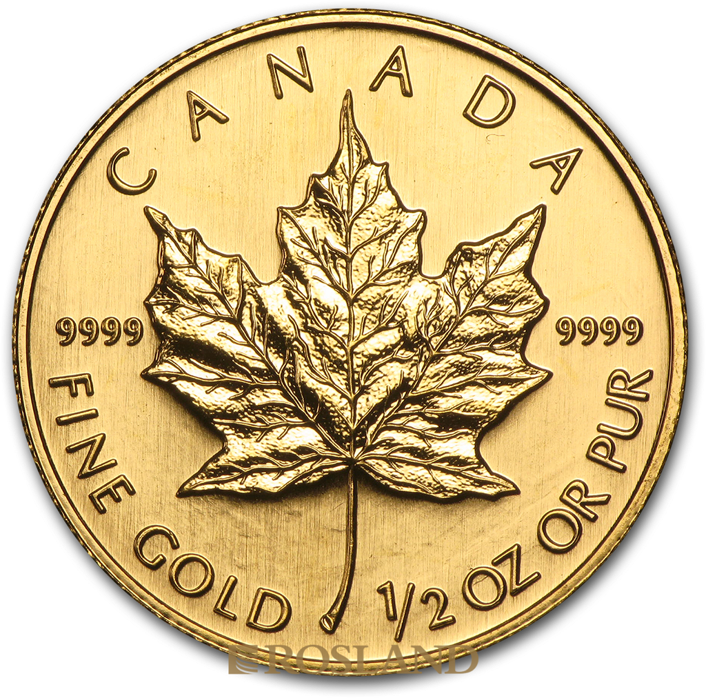 1/2 Unze Goldmünze Kanada Maple Leaf 2006