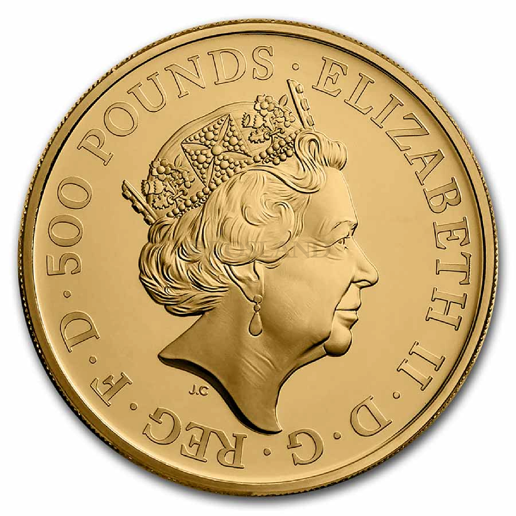 5 Unzen Goldmünze Britannia 2022 PP (Box, Zertifikat)