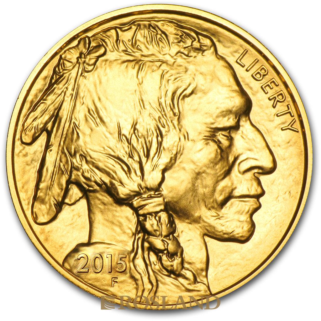 1 Unze Goldmünze American Buffalo 2015