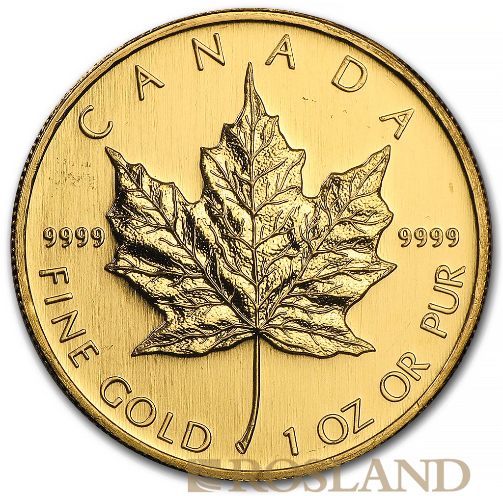 1 Unze Goldmünze Kanada Maple Leaf 2006