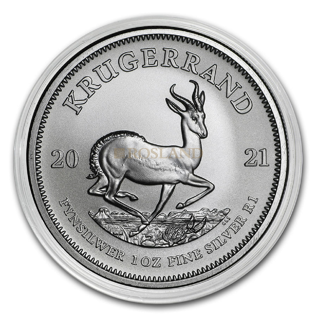 1 Unze Silbermünze Krügerrand 2021
