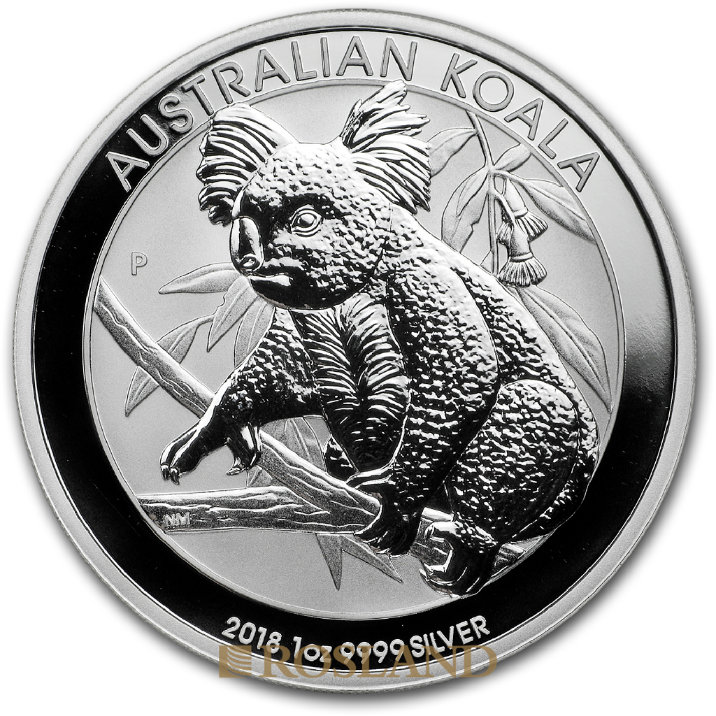 1 Unze Silbermünze Koala 2018