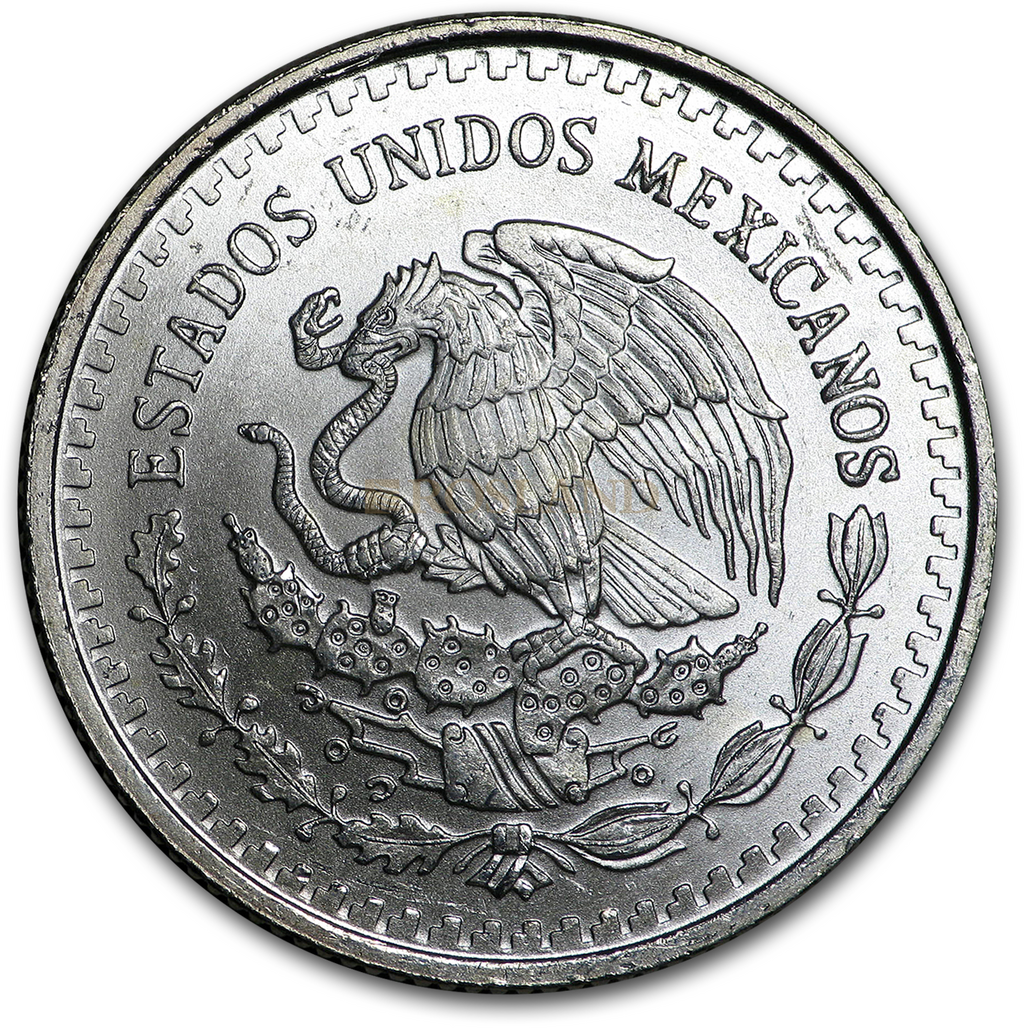 1/4 Unze Silbermünze Mexican Libertad 1992