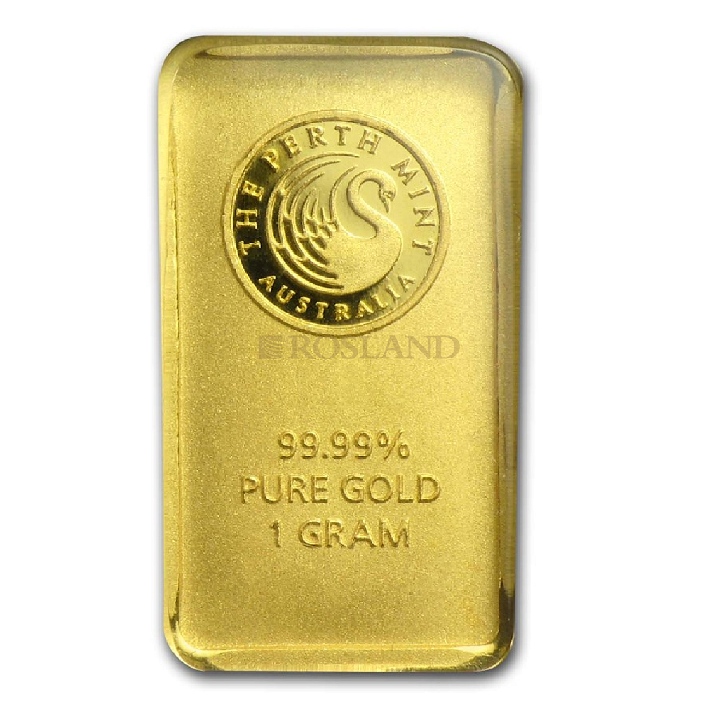 1 Gramm Goldbarren Perth Mint (Blister, Zertifikat)