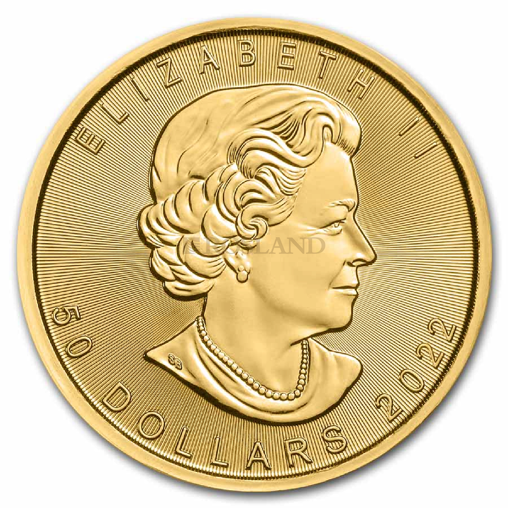 1 Unze Goldmünze Kanada Maple Leaf 2023