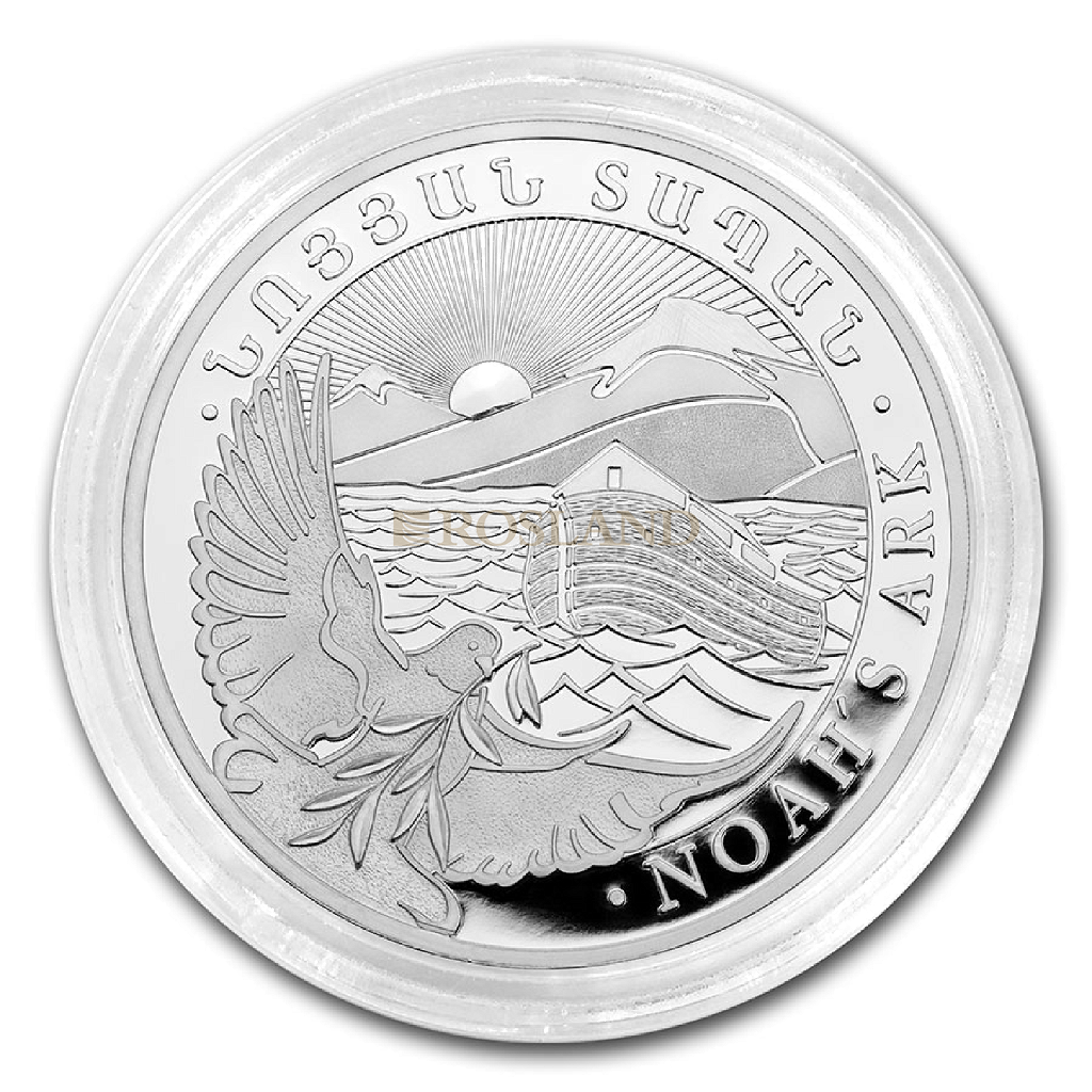 1 Unzen Silbermünze Armenien Arche Noah 2021