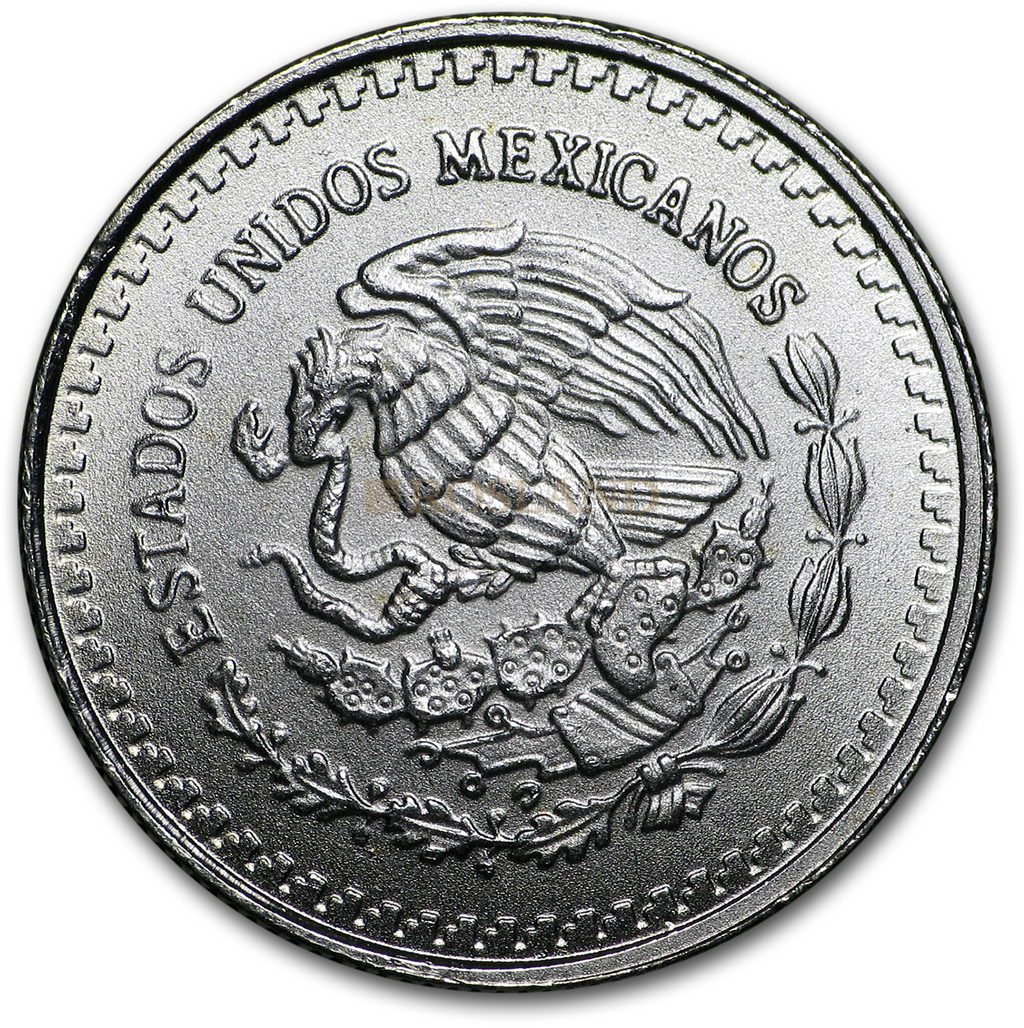 1/10 Unze Silbermünze Mexican Libertad 1992