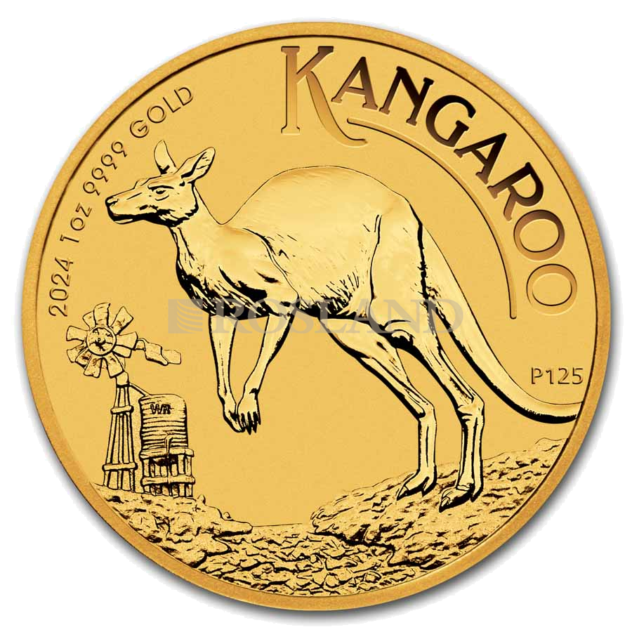 1 Unze Goldmünze Australien Känguru 2024