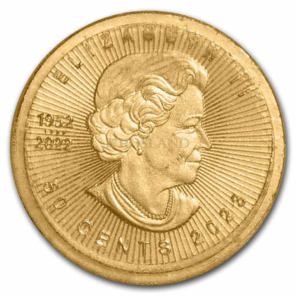 1 Gramm Goldmünze Kanada Maple Leaf 2023