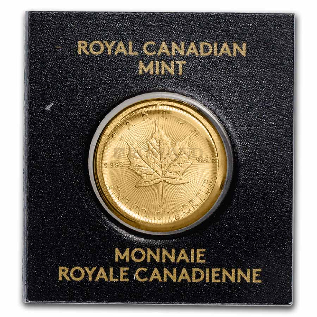1 Gramm Goldmünze Kanada Maple Leaf 2023