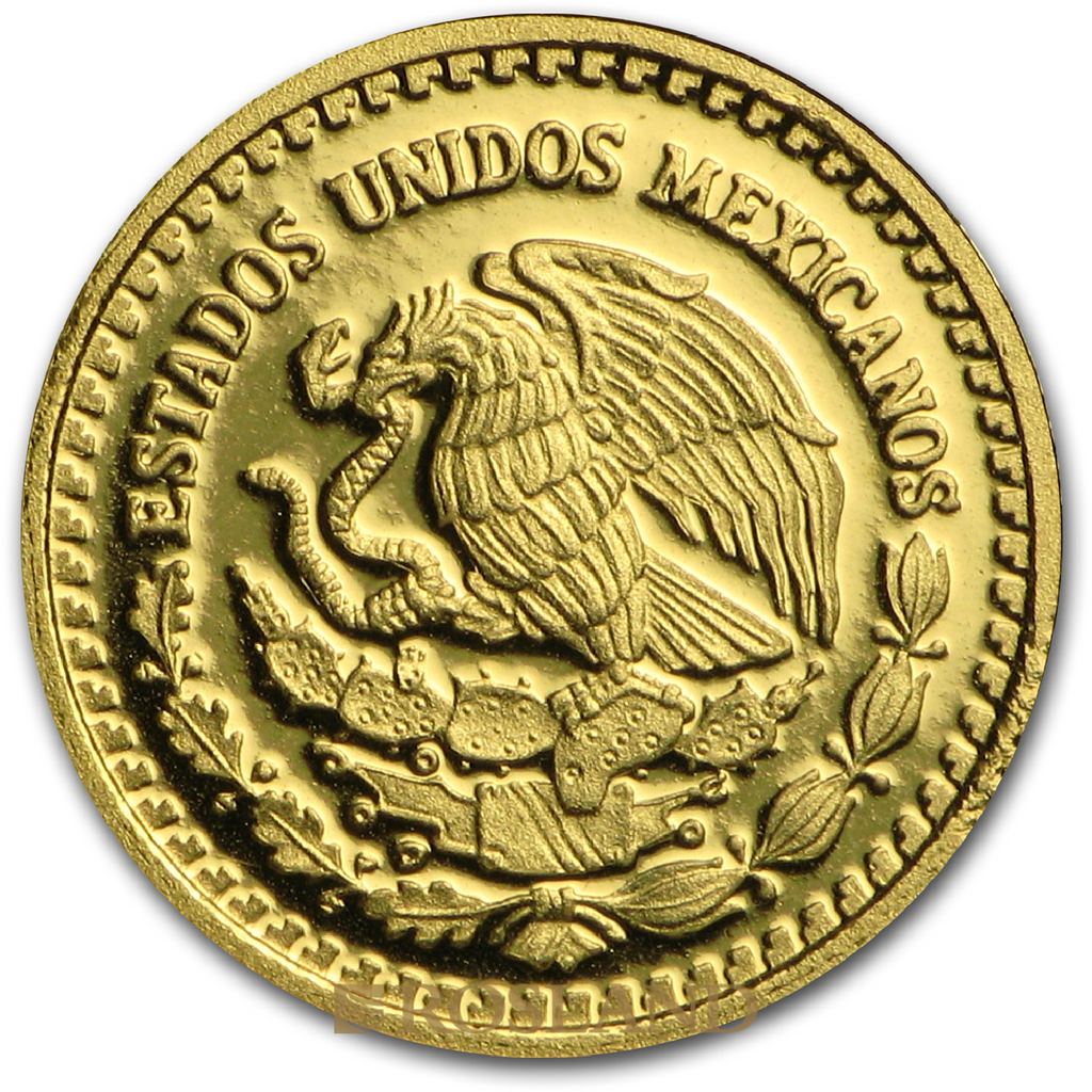 1,9 Unzen 5 Goldmünzen Set Mexican Libertad 2017 PP (Box, Zertifikat)