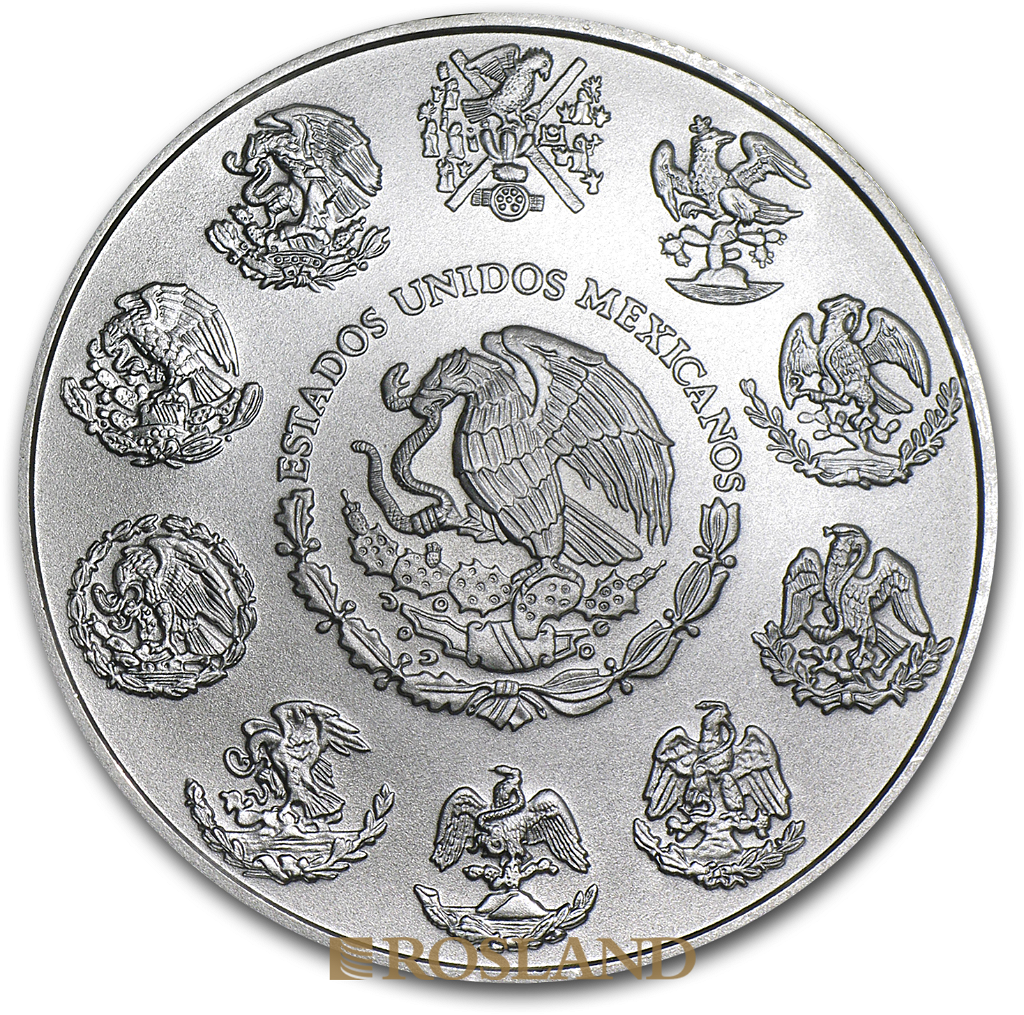 1 Unze Silbermünze Mexican Libertad 2012