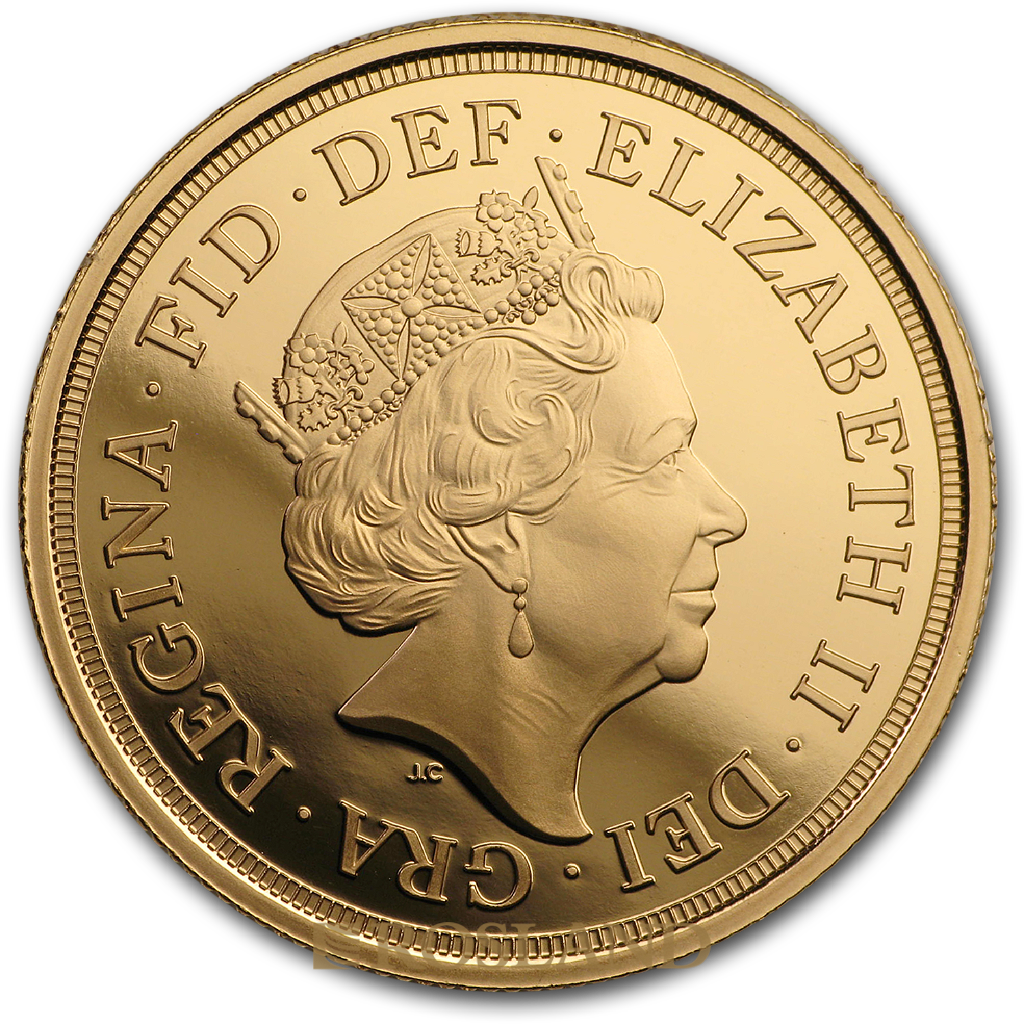 .823 Unzen - 3 Goldmünzen Set Großbritannien Sovereign 2019 PP (Box, Zertifikat)
