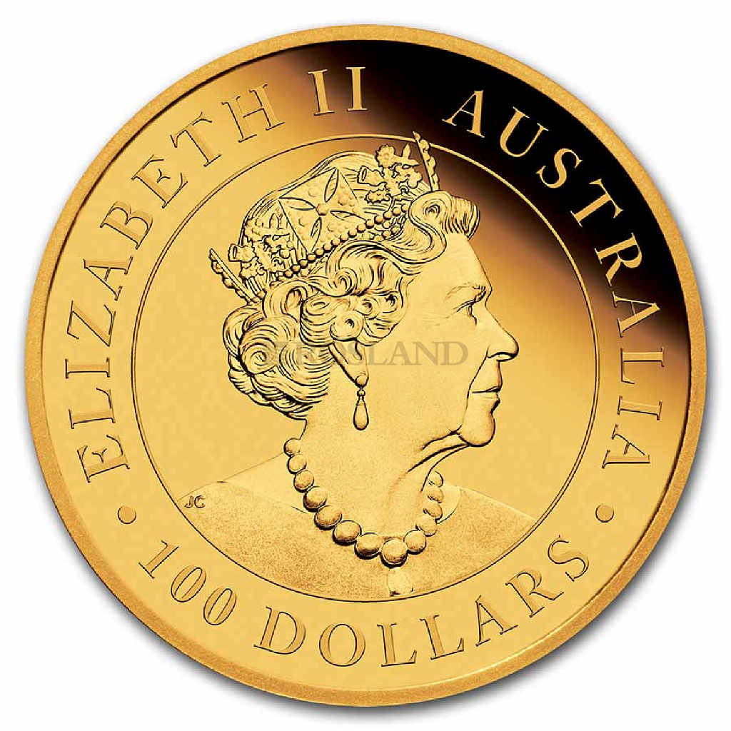 1 Unze Goldmünze Perth Mint Brumby Pferd 2021 PP (Box, Zertifikat)