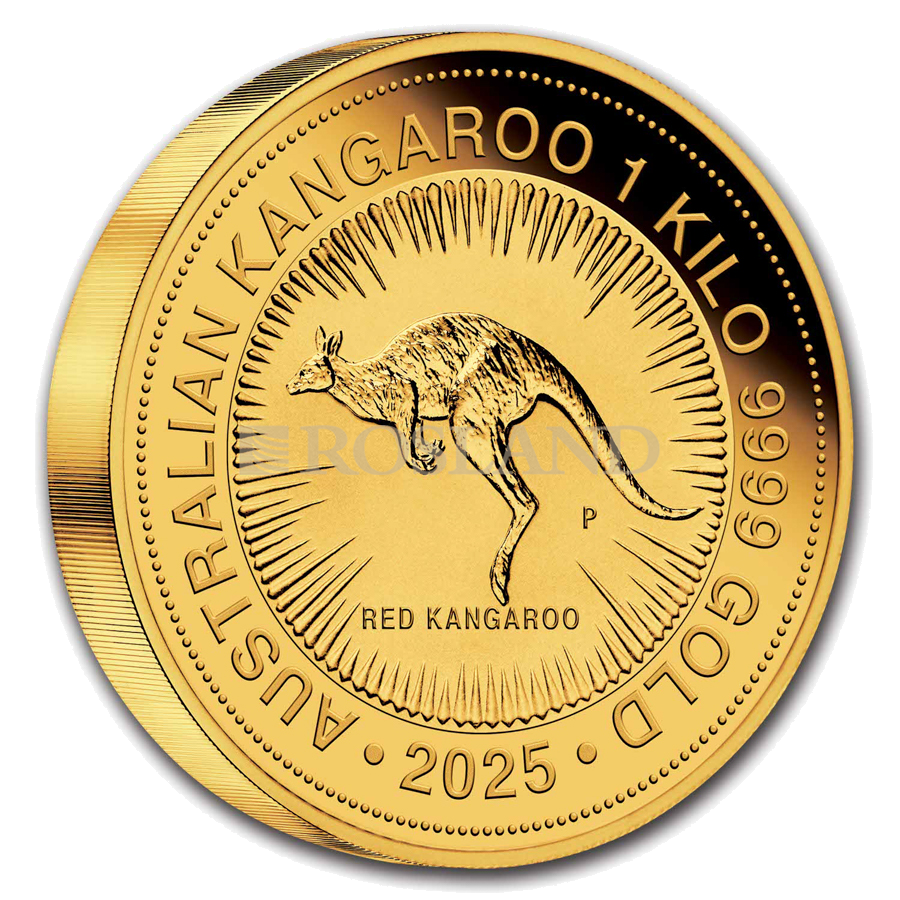 1 Kilogramm Goldmünze Australien Känguru 2025