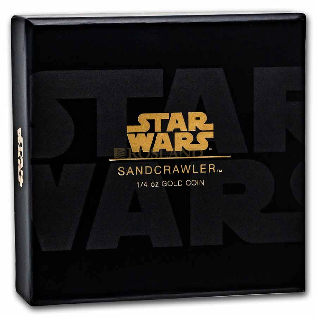 1/4 Unze Goldmünze Star Wars™ Sandcrawler 2022 PP (Box, Zertifikat)