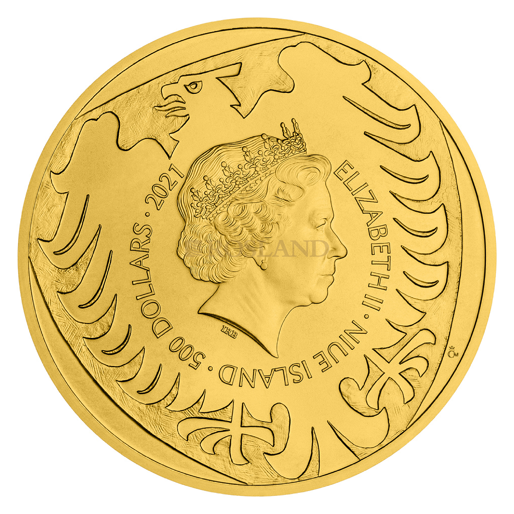 10 Unzen Goldmünze Tschechischer Löwe 2021 (Box, Zertifikat)