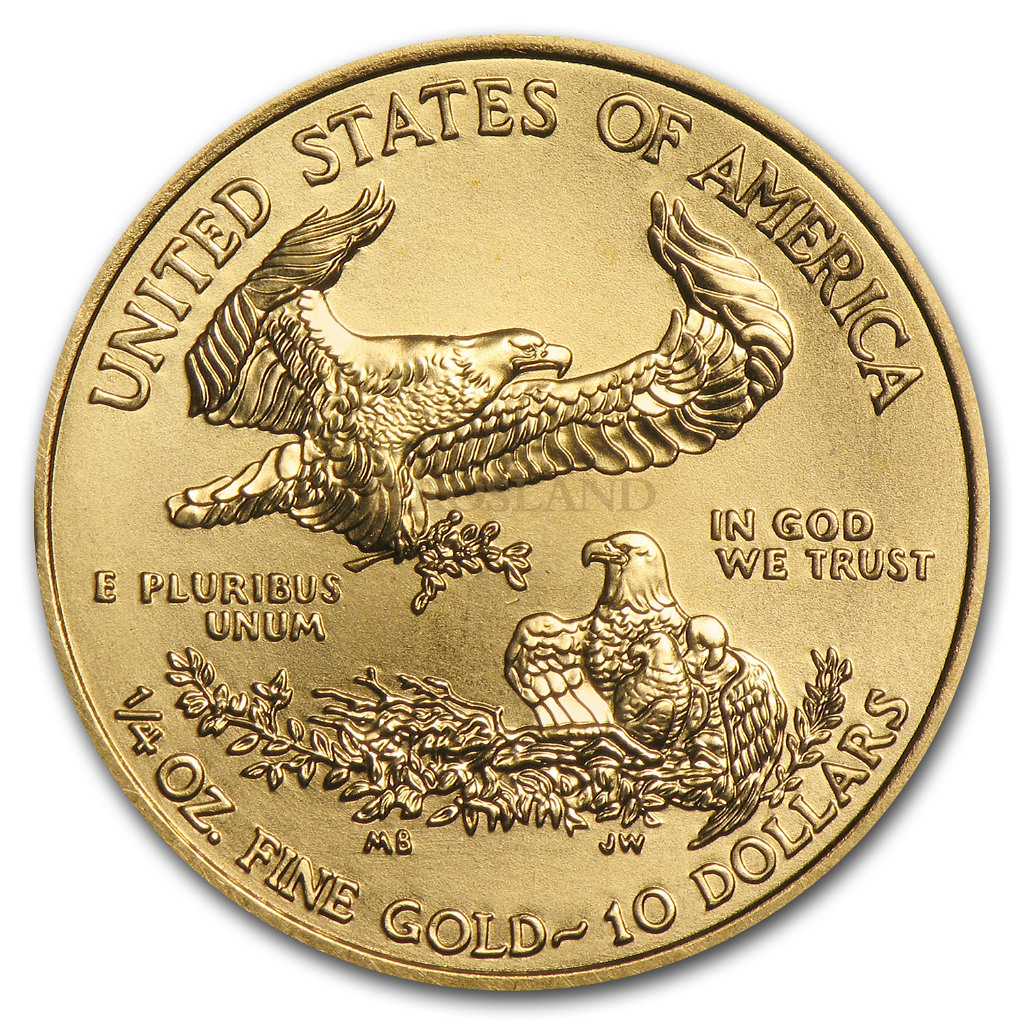1/4 Unze Goldmünze American Eagle 2021