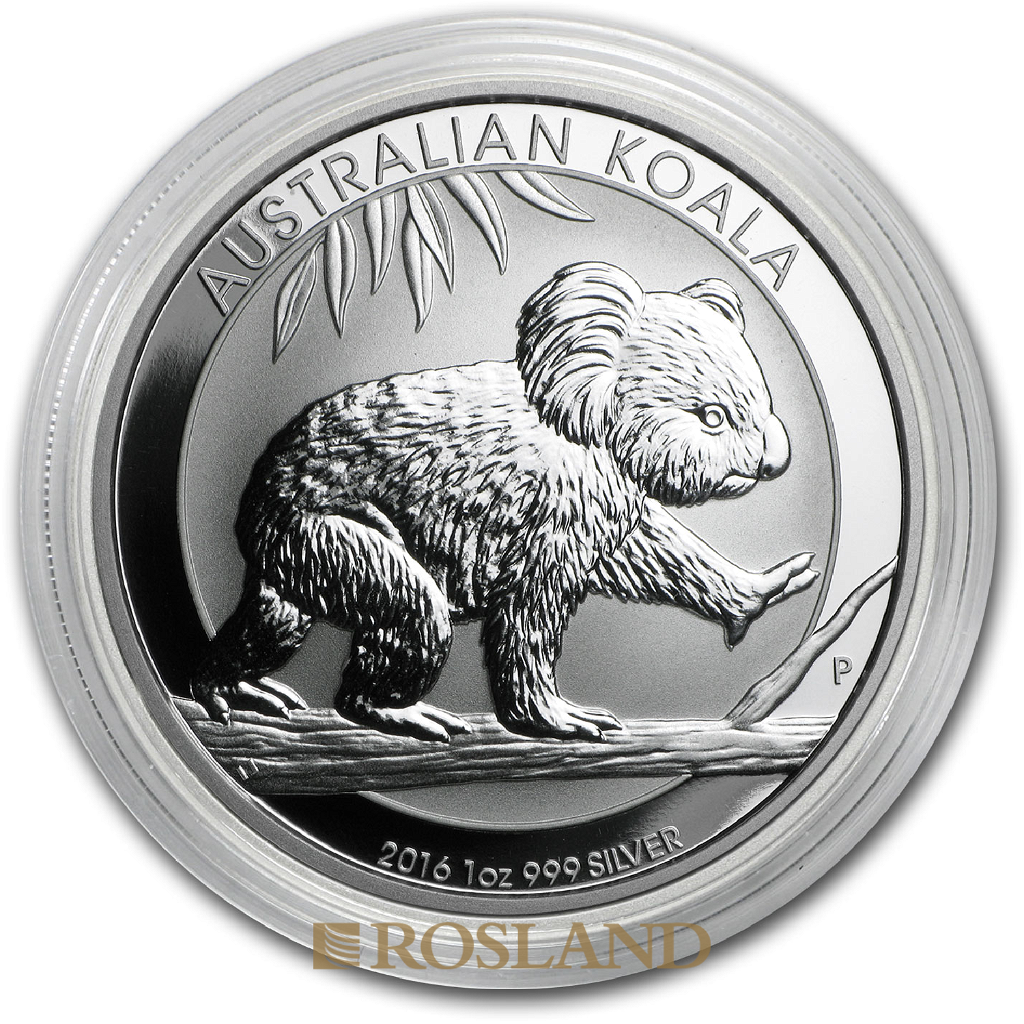 1 Unze Silbermünze Koala 2016
