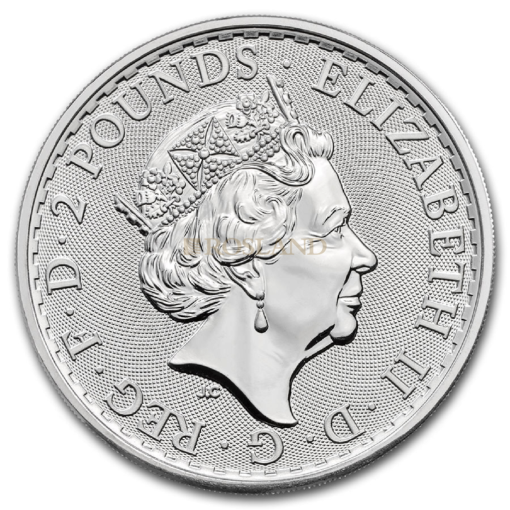 1 Unze Silbermünze Britannia 2021