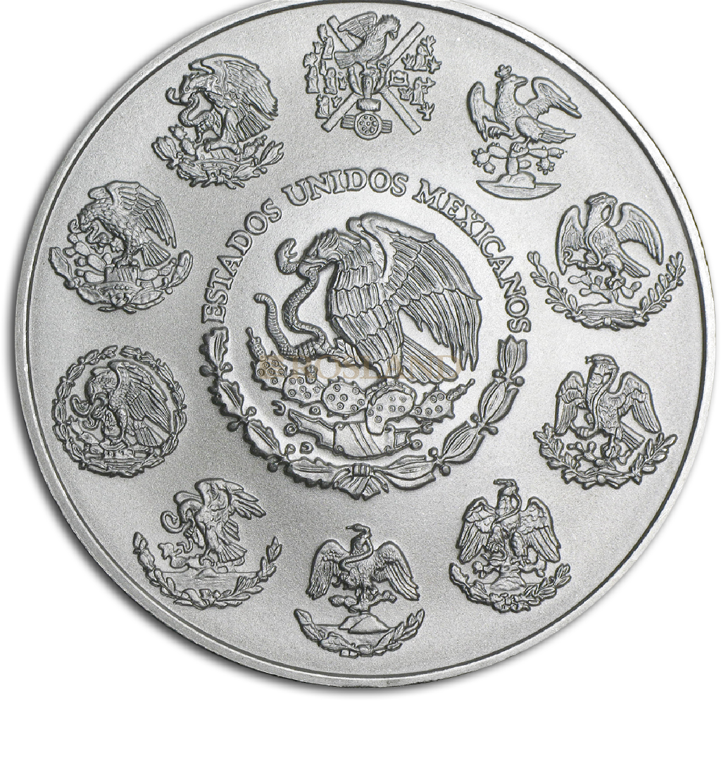 2 Unzen Silbermünze Mexican Libertad 2014