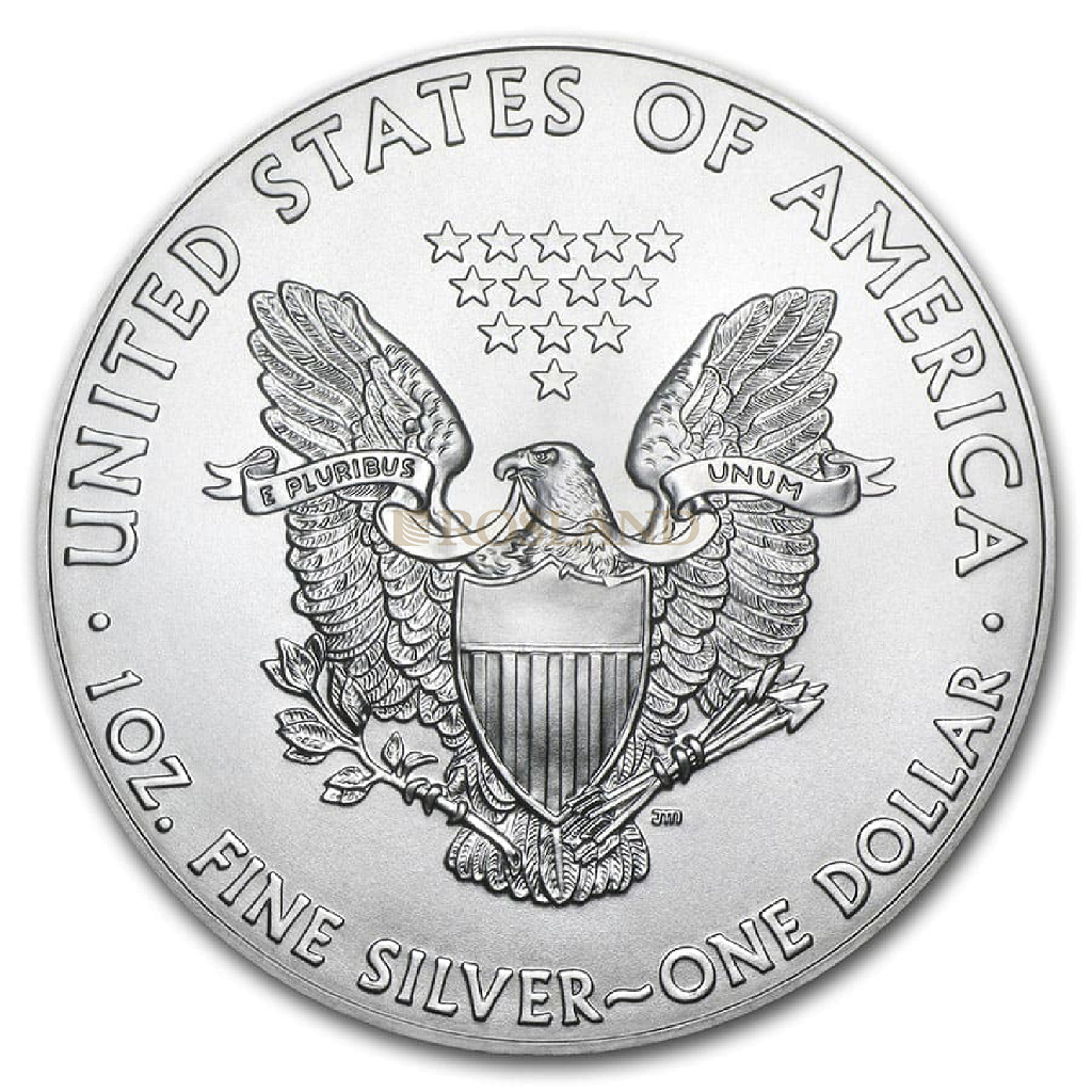 1 Unze Silbermünze American Eagle 2019
