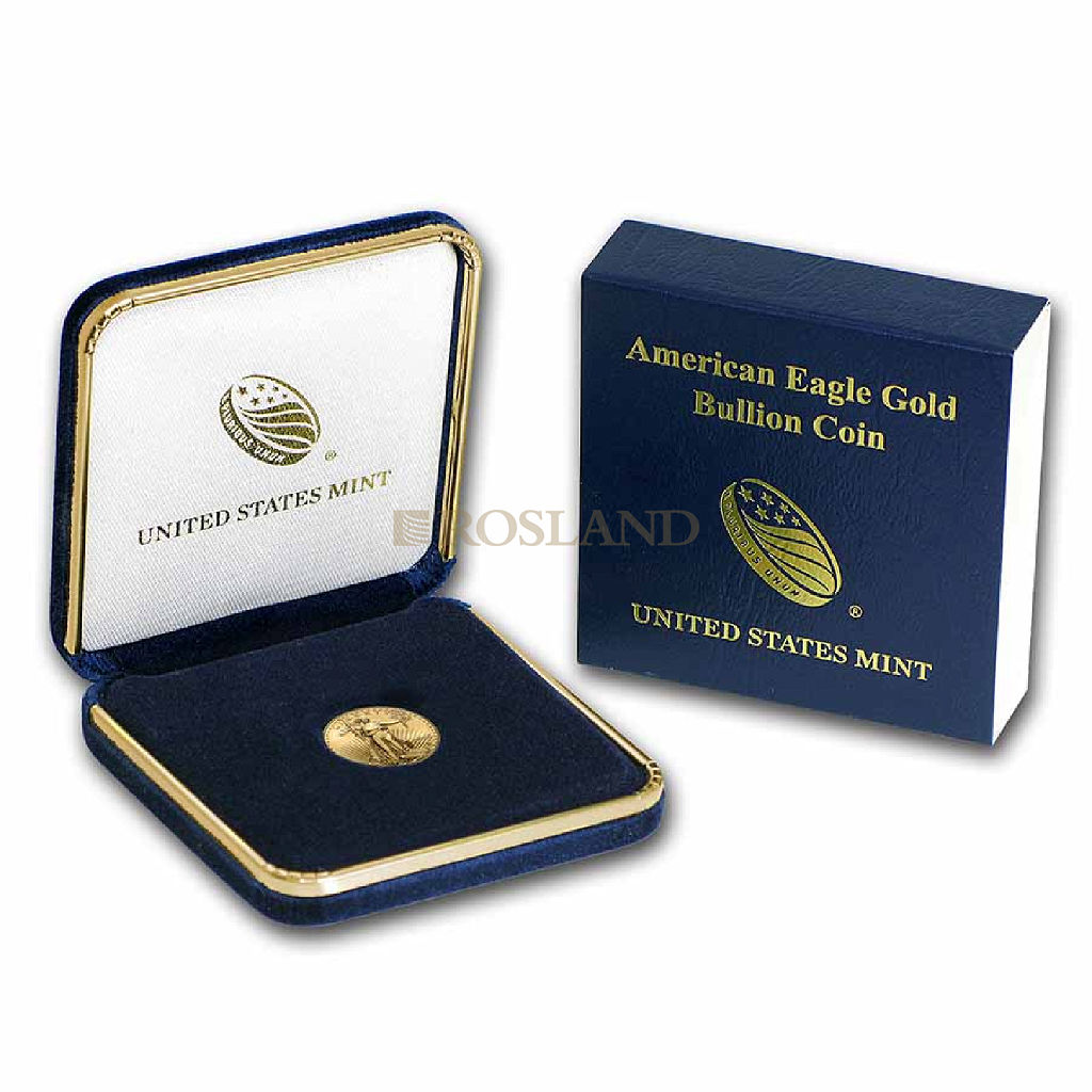 1/10 Unze Goldmünze American Eagle 2022 (Box)