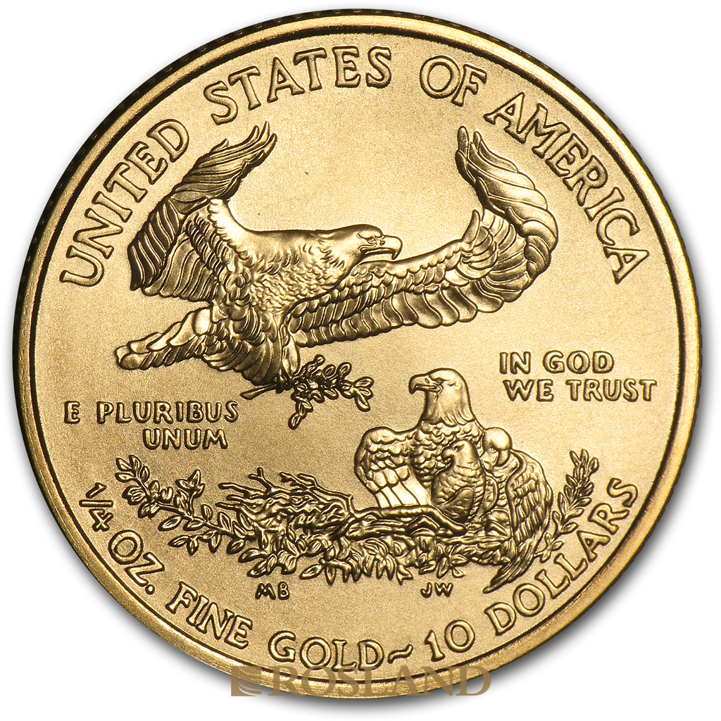 1/4 Unze Goldmünze American Eagle 2011