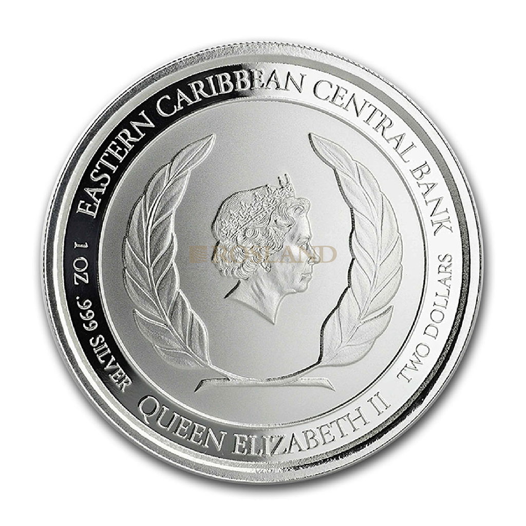 1 Unze Silbermünze EC8 Dominica Kolibri 2020