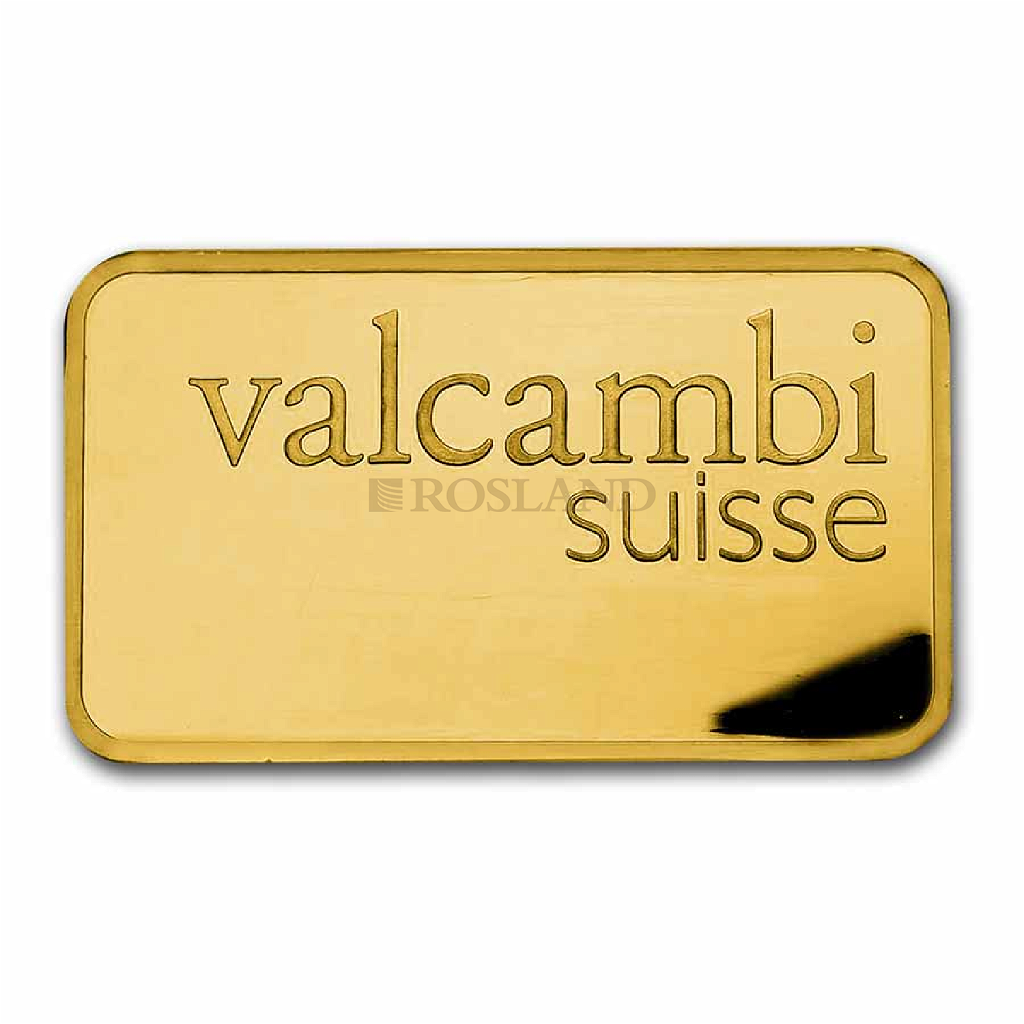 250 Gramm Goldbarren Valcambi