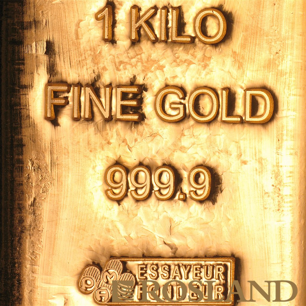 1 Kilogramm Goldbarren PAMP (Zertifikat)