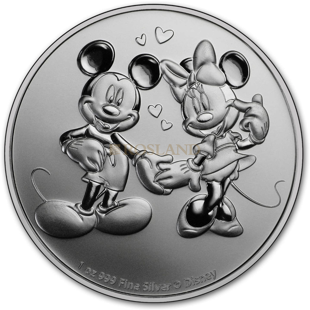 1 Unze Silbermünze Disney® Micky & Minnie Maus 2020