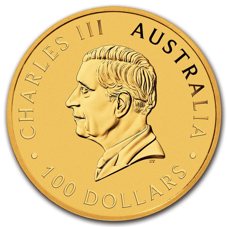 1 Unze Goldmünze Australien Emu 2024